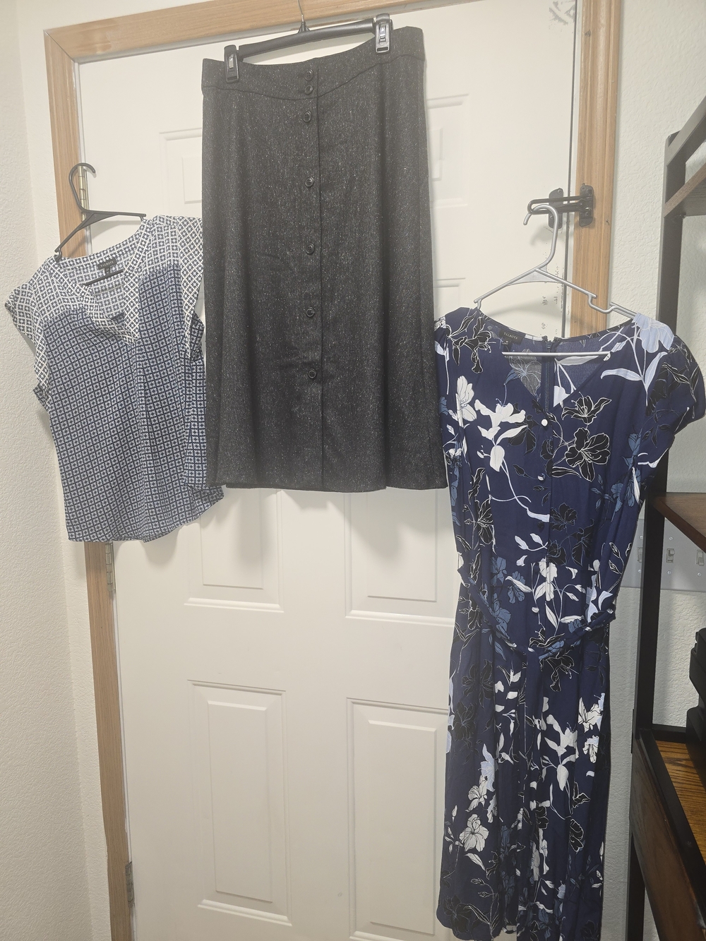 Talbots Bundle/Lot  Floral Blouse, Skirt & Dress